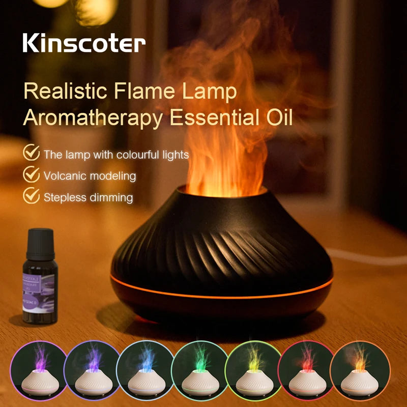 Volcanic Flame Aroma Diffuser