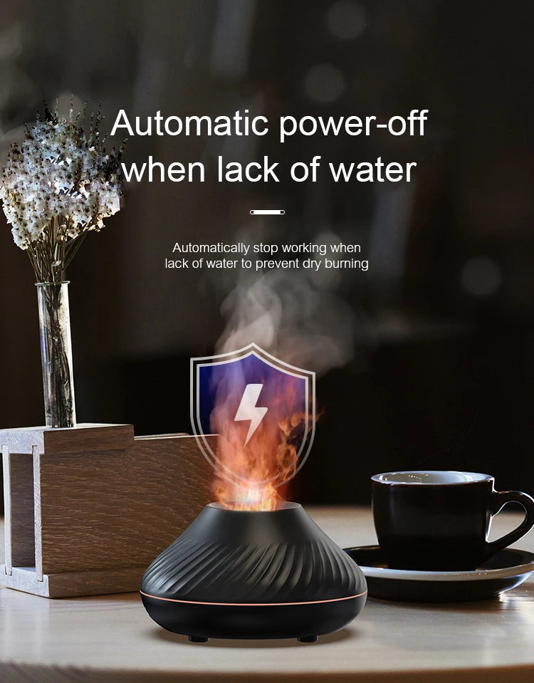 Volcanic Flame Aroma Diffuser