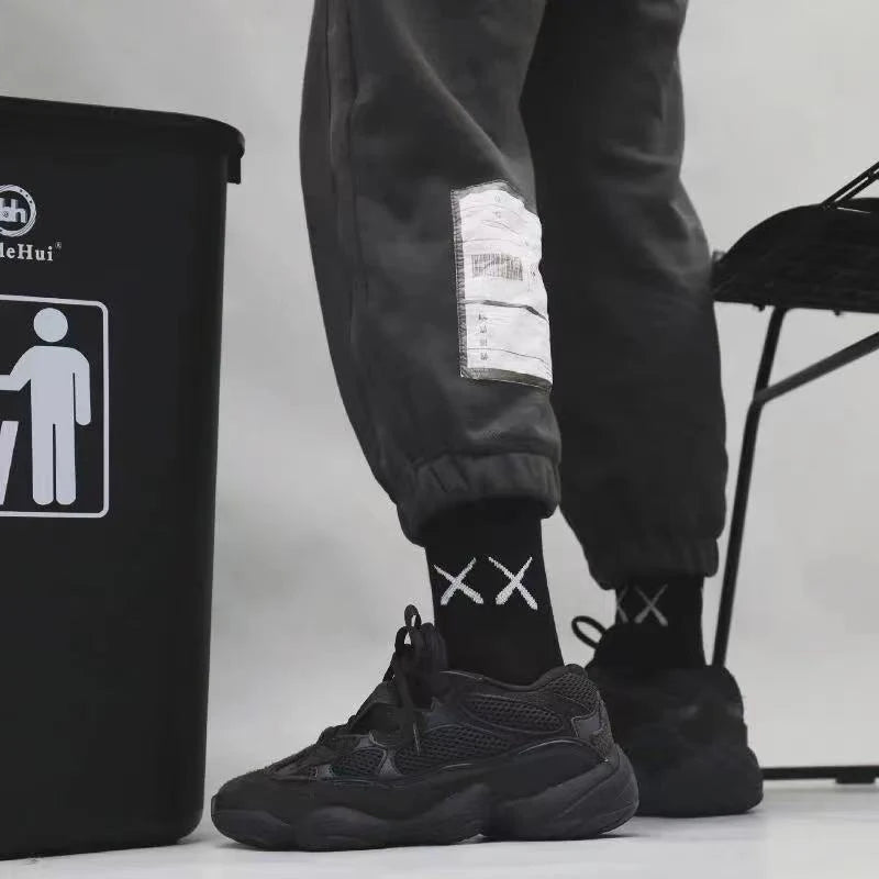 Black/White Graffiti Style Socks