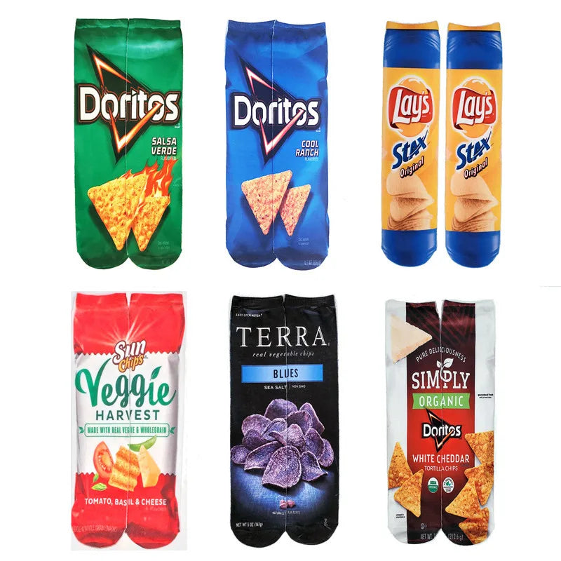 11 Styles Snack Socks