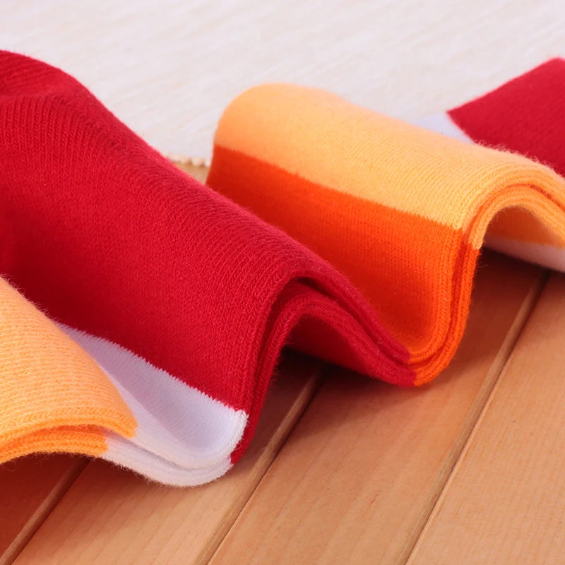 5pack Striped Long Socks