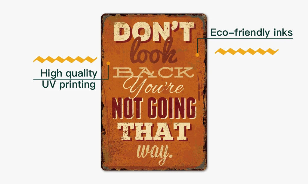 Quotes Metal Signs