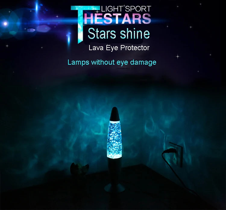 Glitter Bullet Lava Lamp