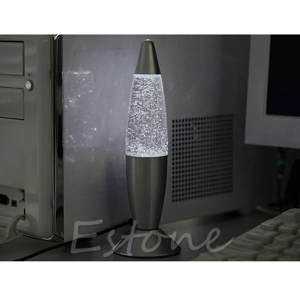 MultiColor LED Glitter Lava Lamp
