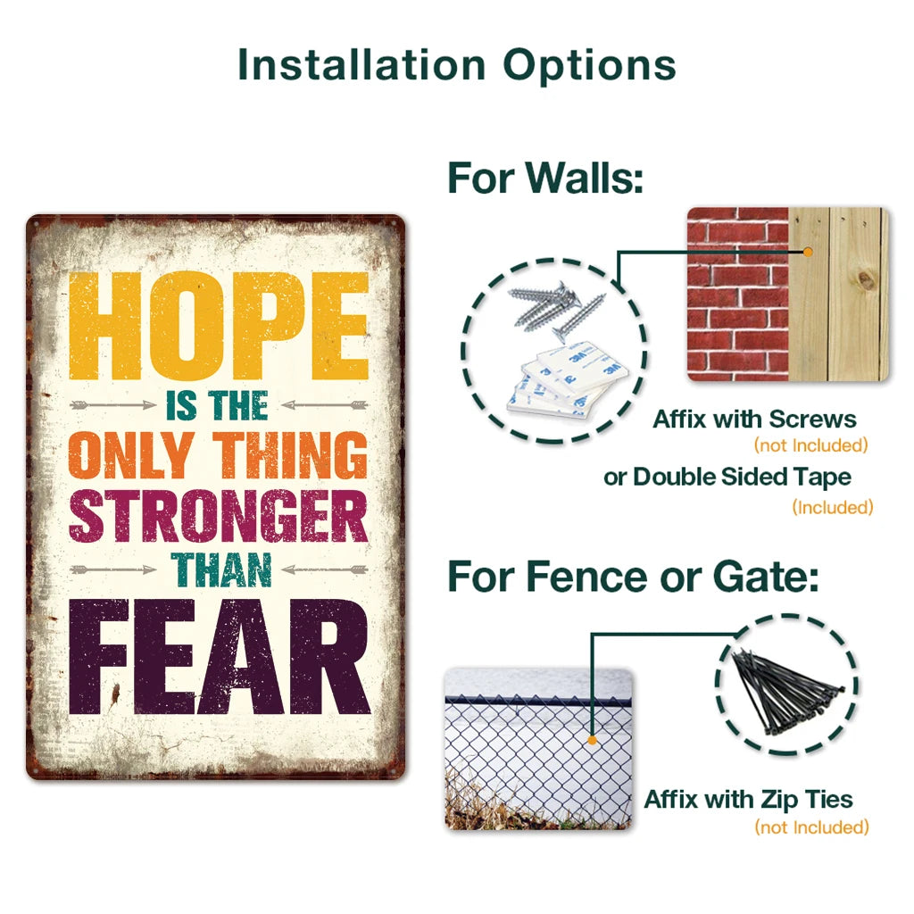 Quotes Metal Signs