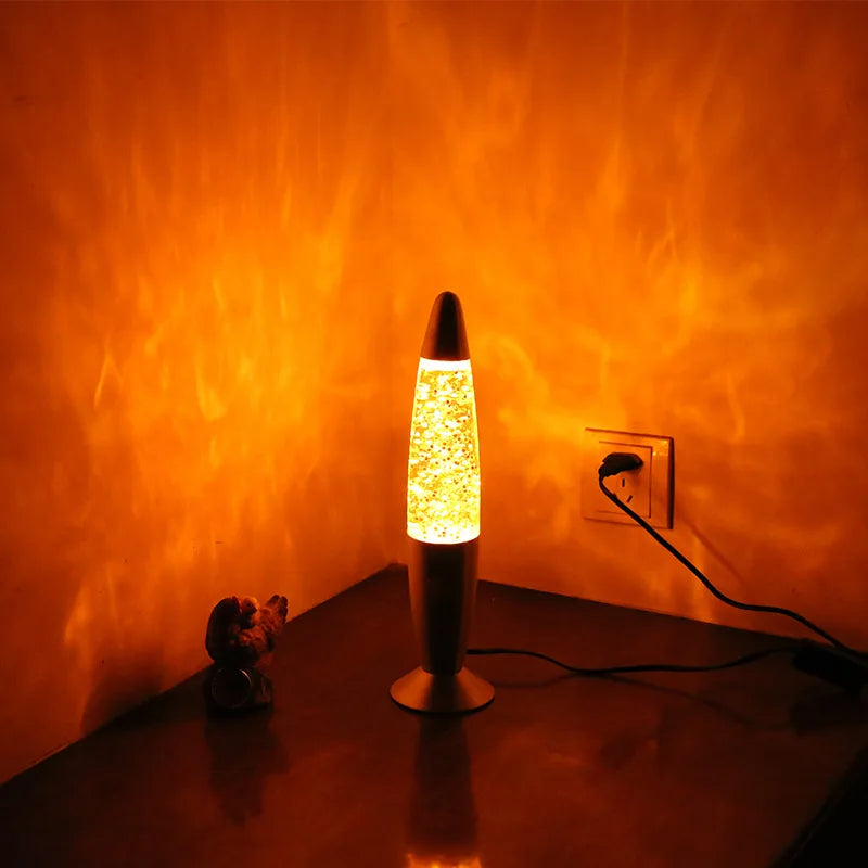 Glitter Bullet Lava Lamp