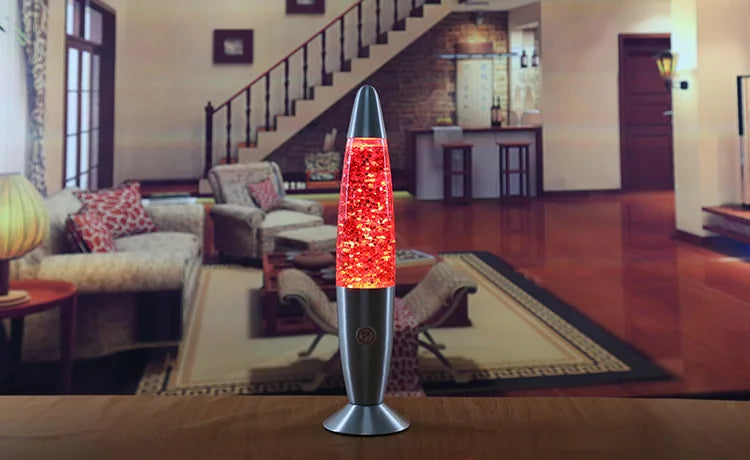 Glitter Bullet Lava Lamp