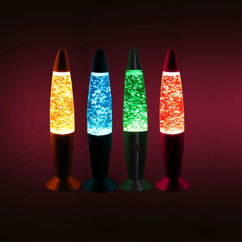 Glitter Bullet Lava Lamp