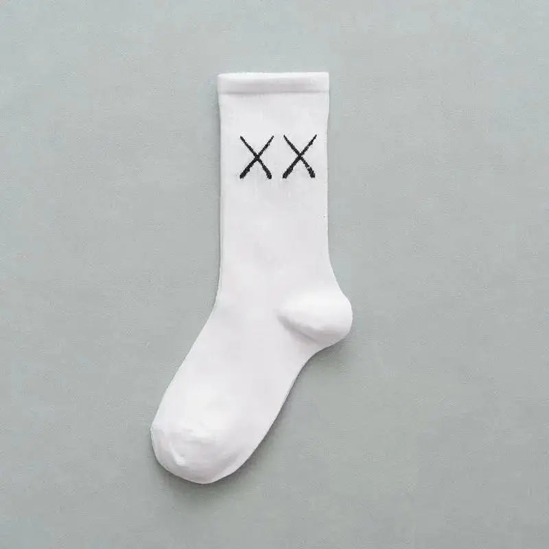 Black/White Graffiti Style Socks