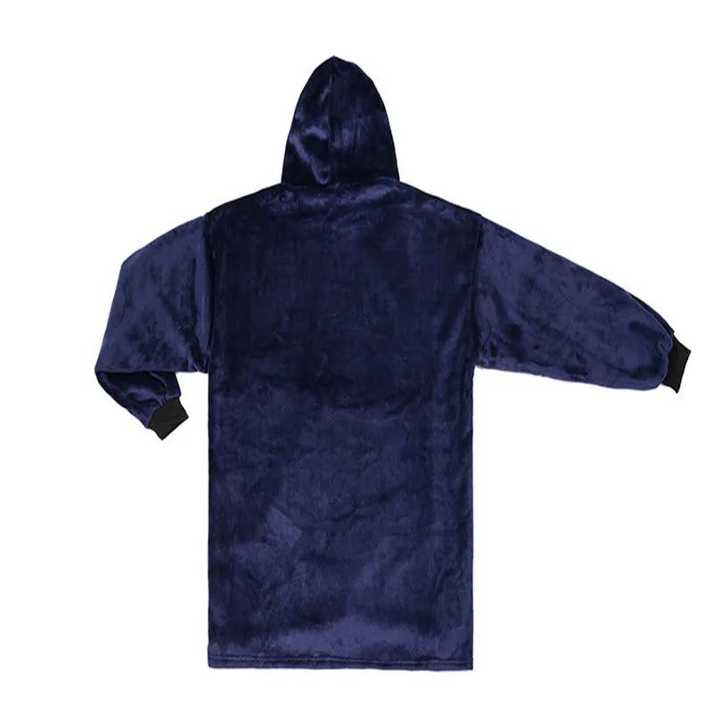 Warm Thick Hooded Blanket