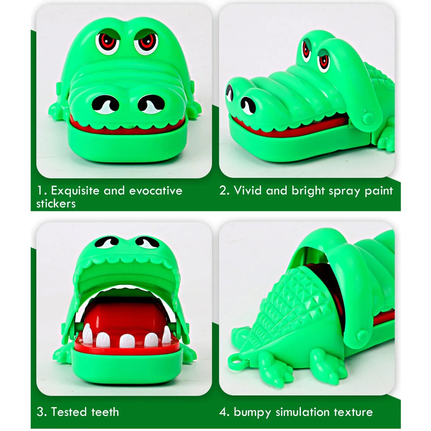 Crocodile Teeth Keychain