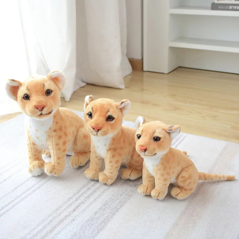 Realistic Wild Cat Plushies