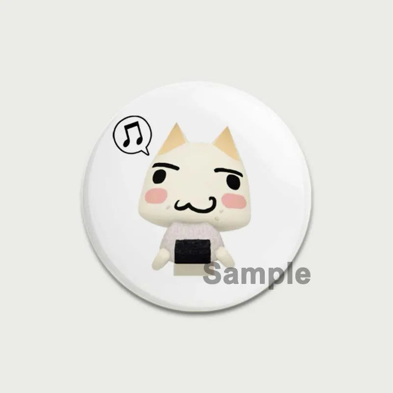 58/44/32MM Animal Crossing Cat Pins