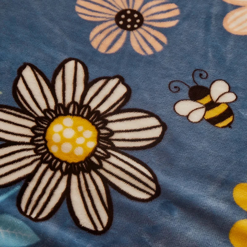 Soft Flower Blanket
