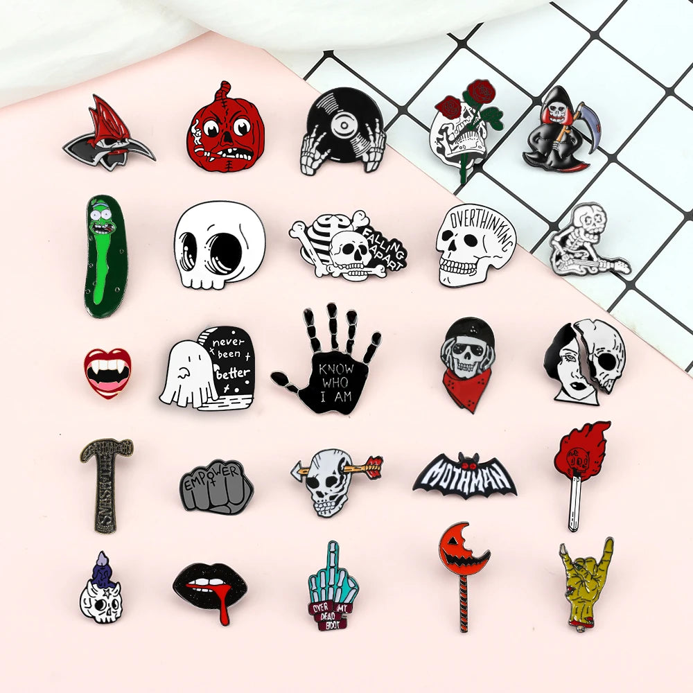 Punk Enamel Pins