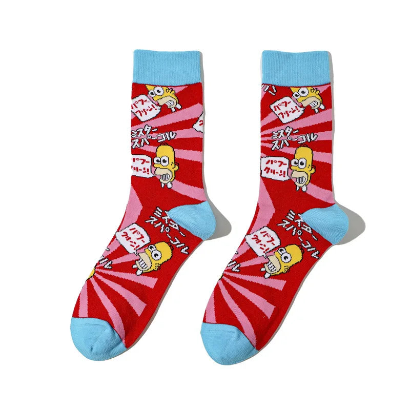Cartoon Character Socks
