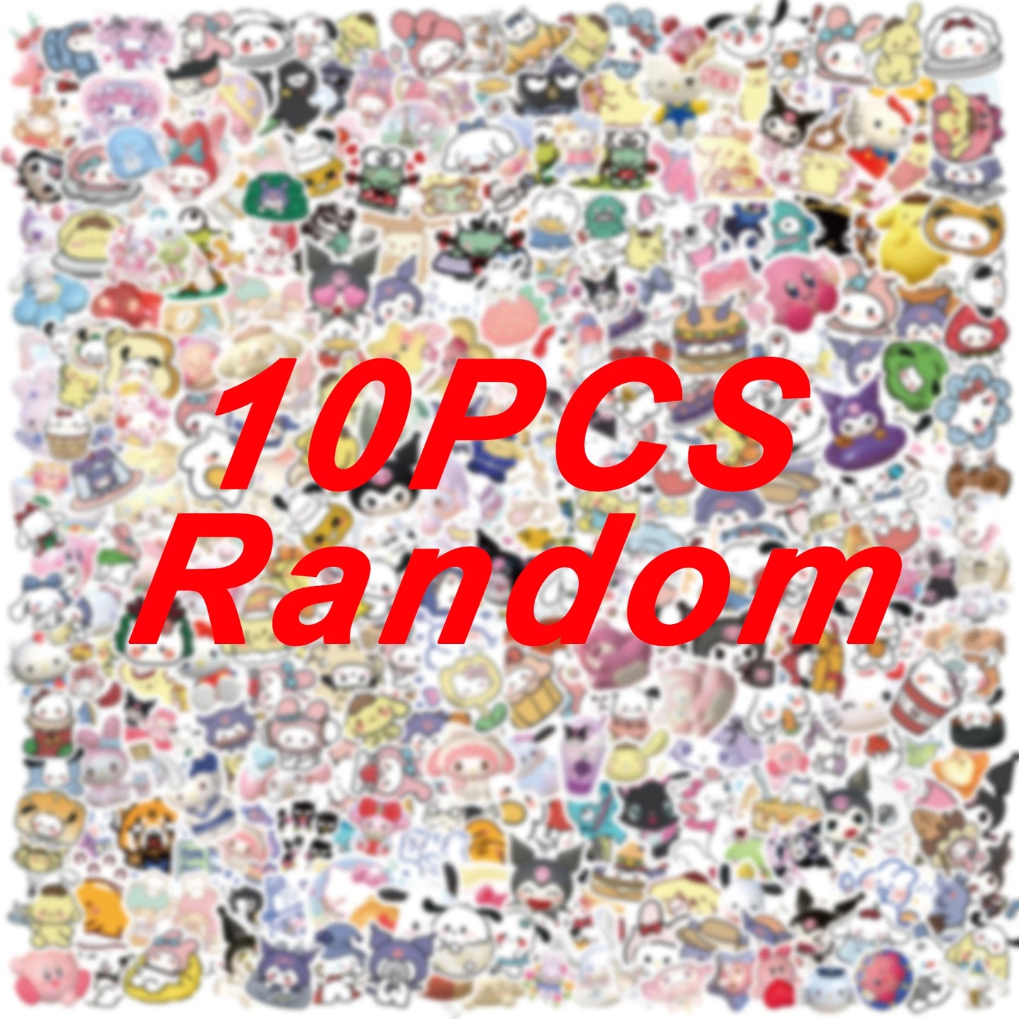 100/200/300Pcs Sanrio Hello Kitty Stickers