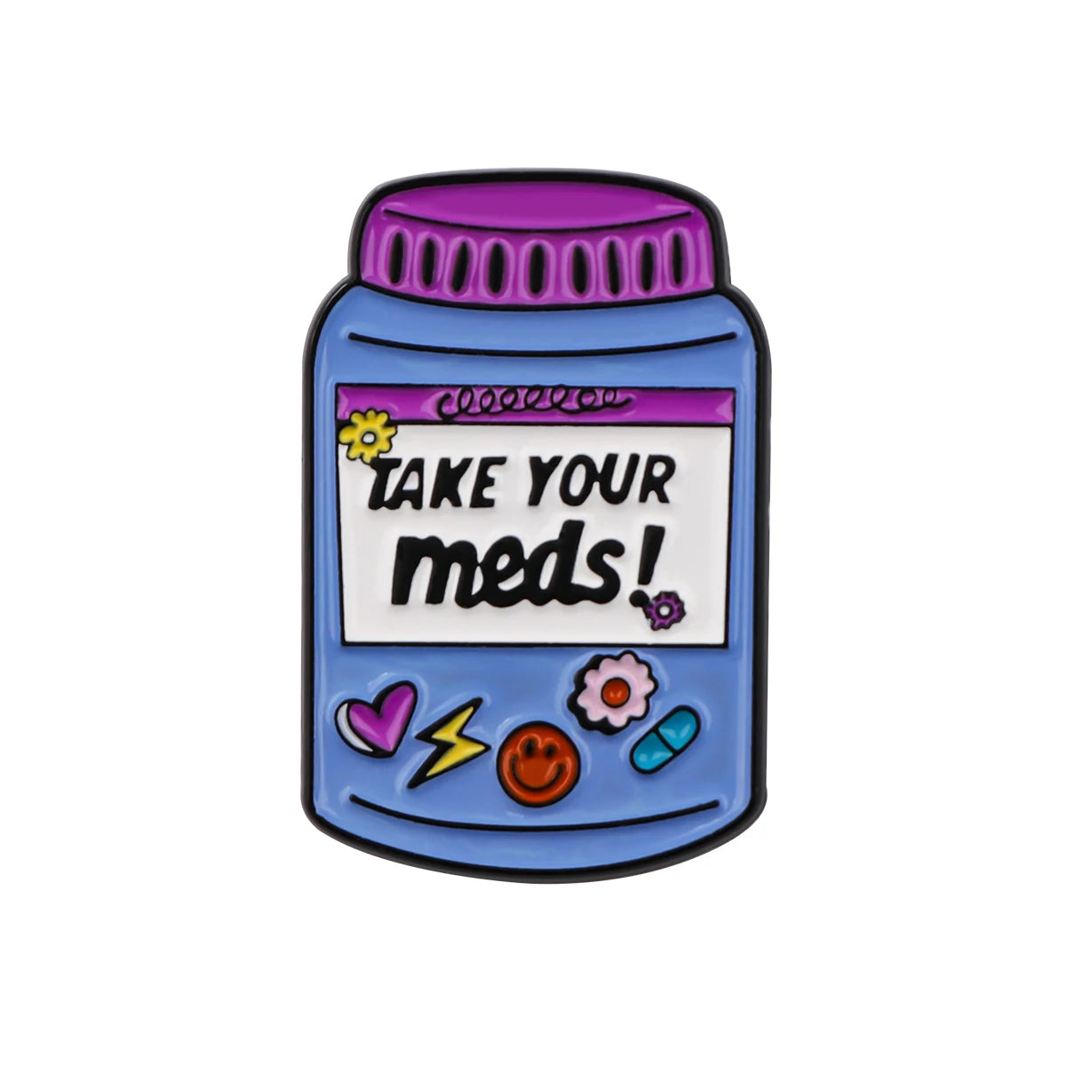 Funny Phrase Enamel Pins