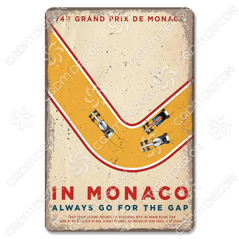 Vintage Gas Station Metal Signs