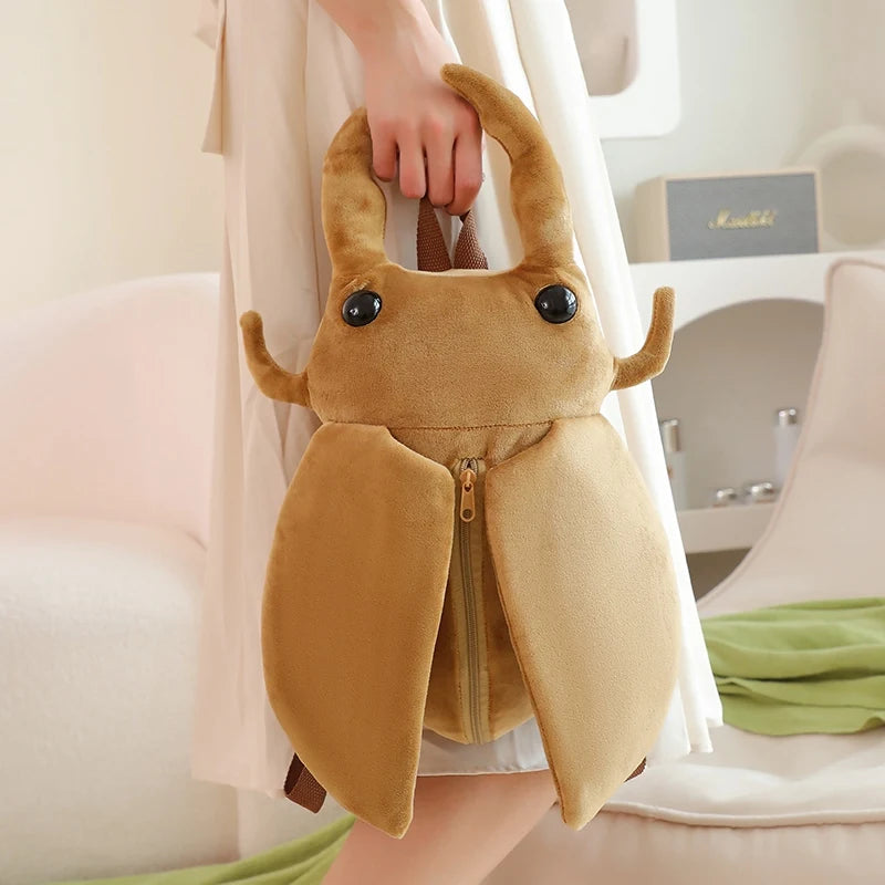 Plush Beetle Backpack