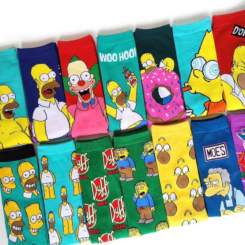 Cartoon Character Socks