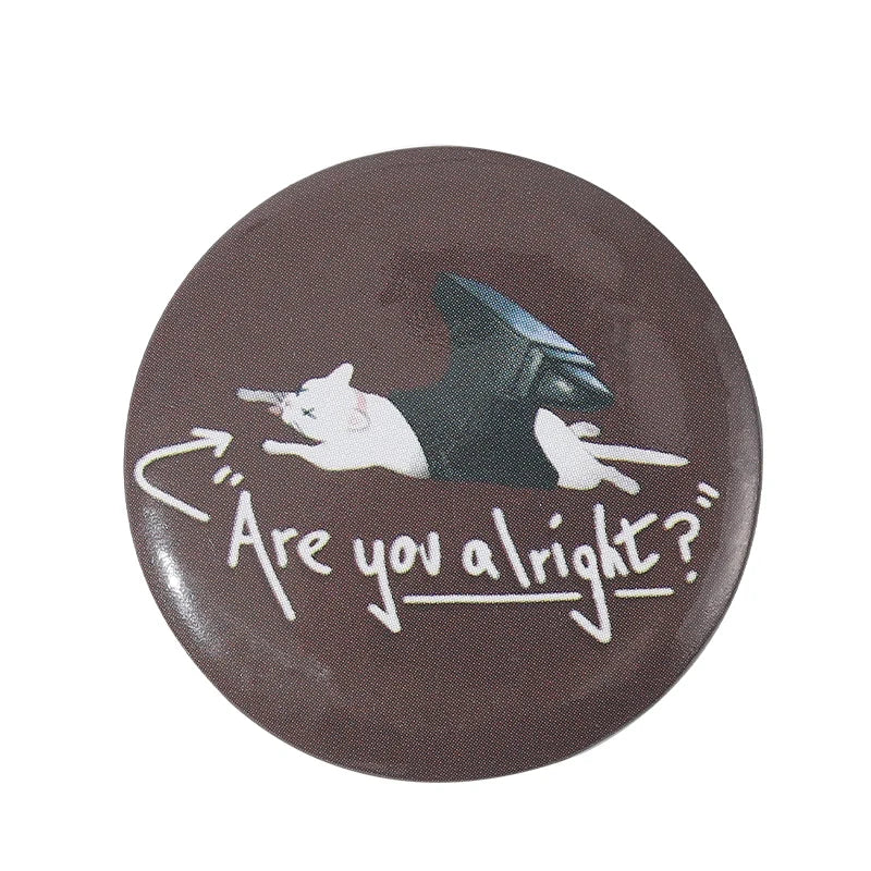 Internet Culture Tinplate Pins