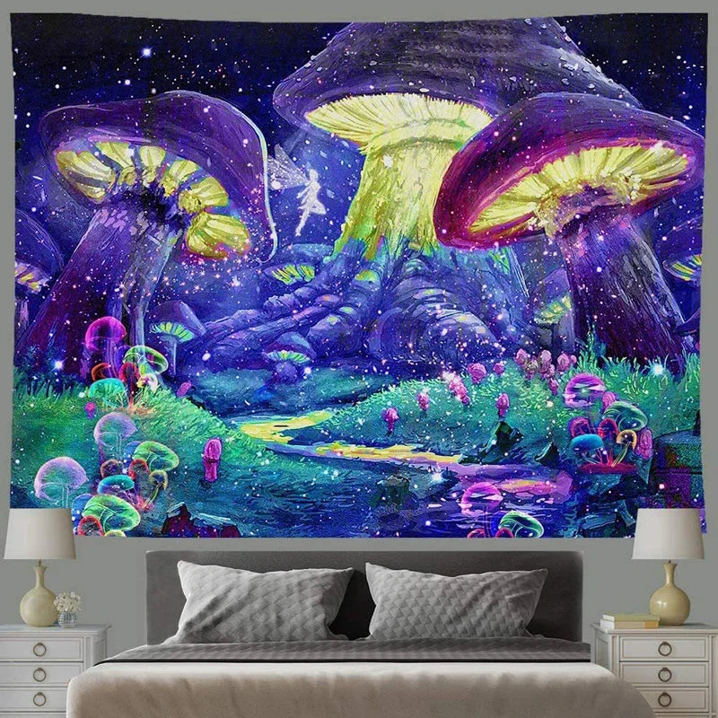 Magic Mushroom Tapestries