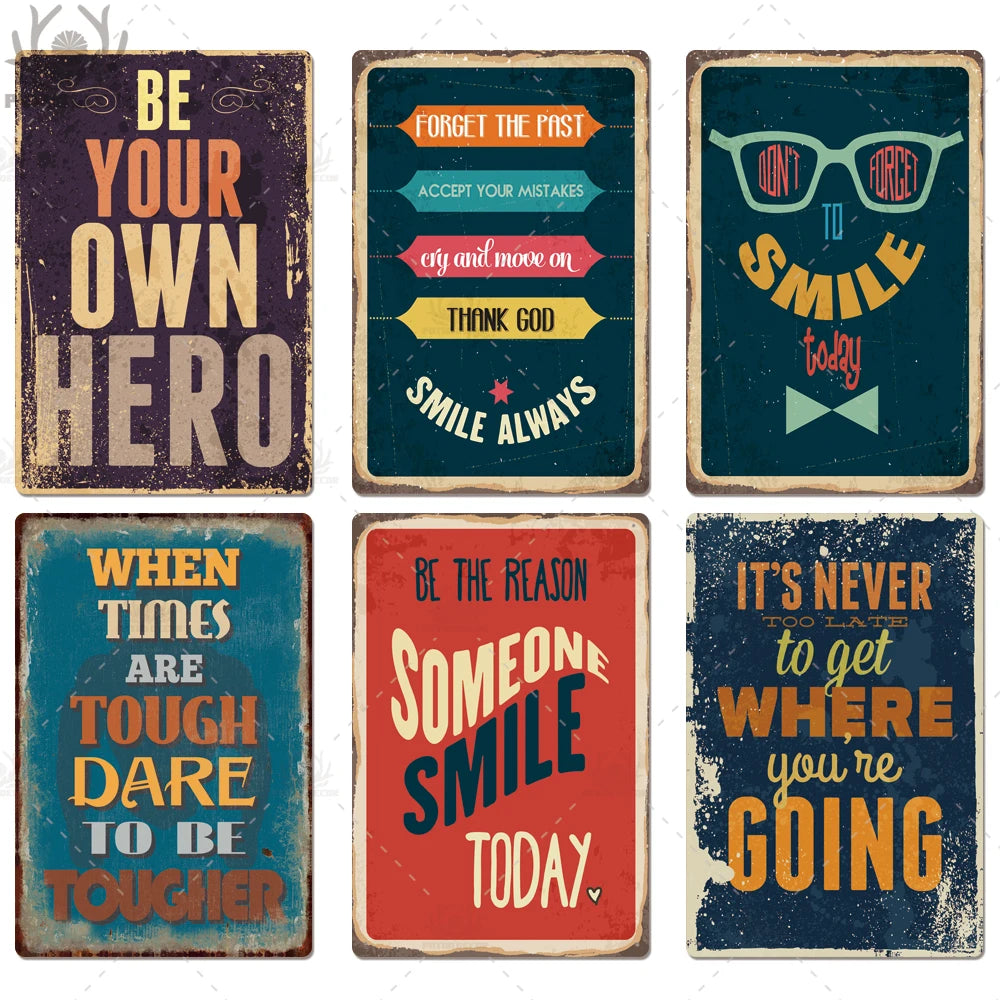 Quotes Metal Signs