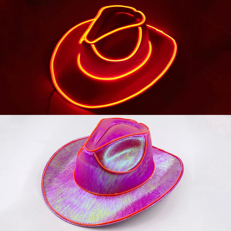 LED Cowboy Hats