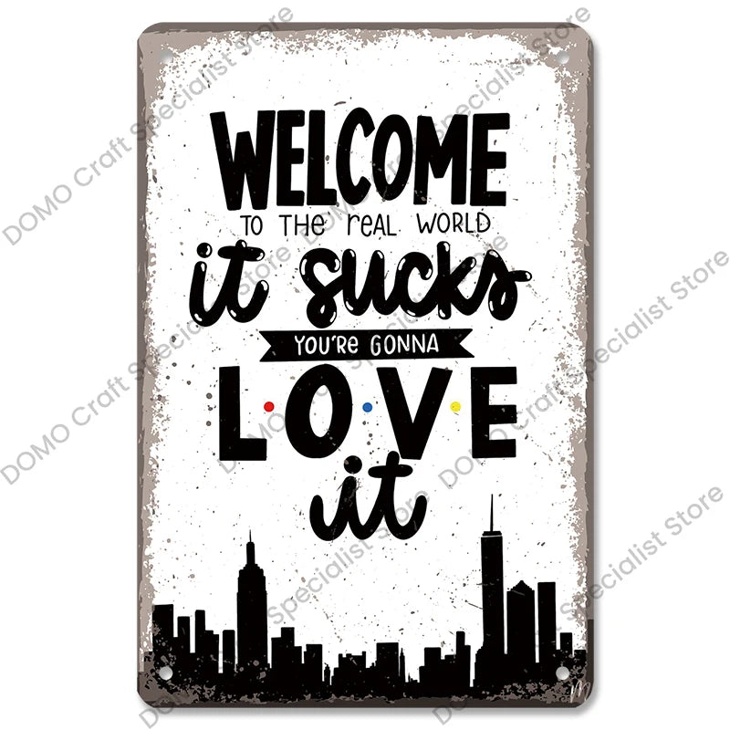 "Friends" Metal Signs
