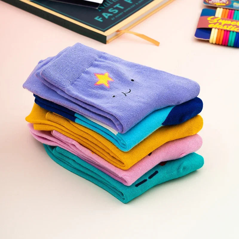 5 Pairs/Set Adventure Time Socks