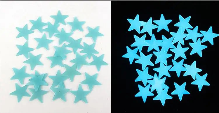 100Pcs/Set Glow in the Dark Stars