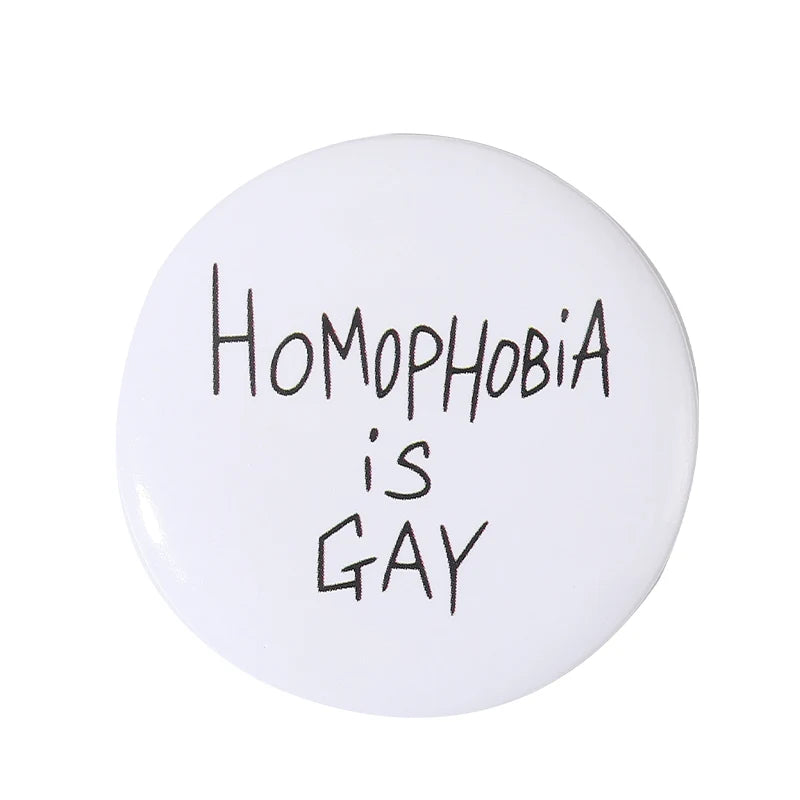 Internet Culture Tinplate Pins