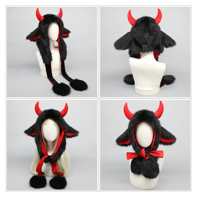 Red/Black Yak Hat