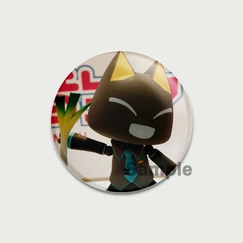 58/44/32MM Animal Crossing Cat Pins