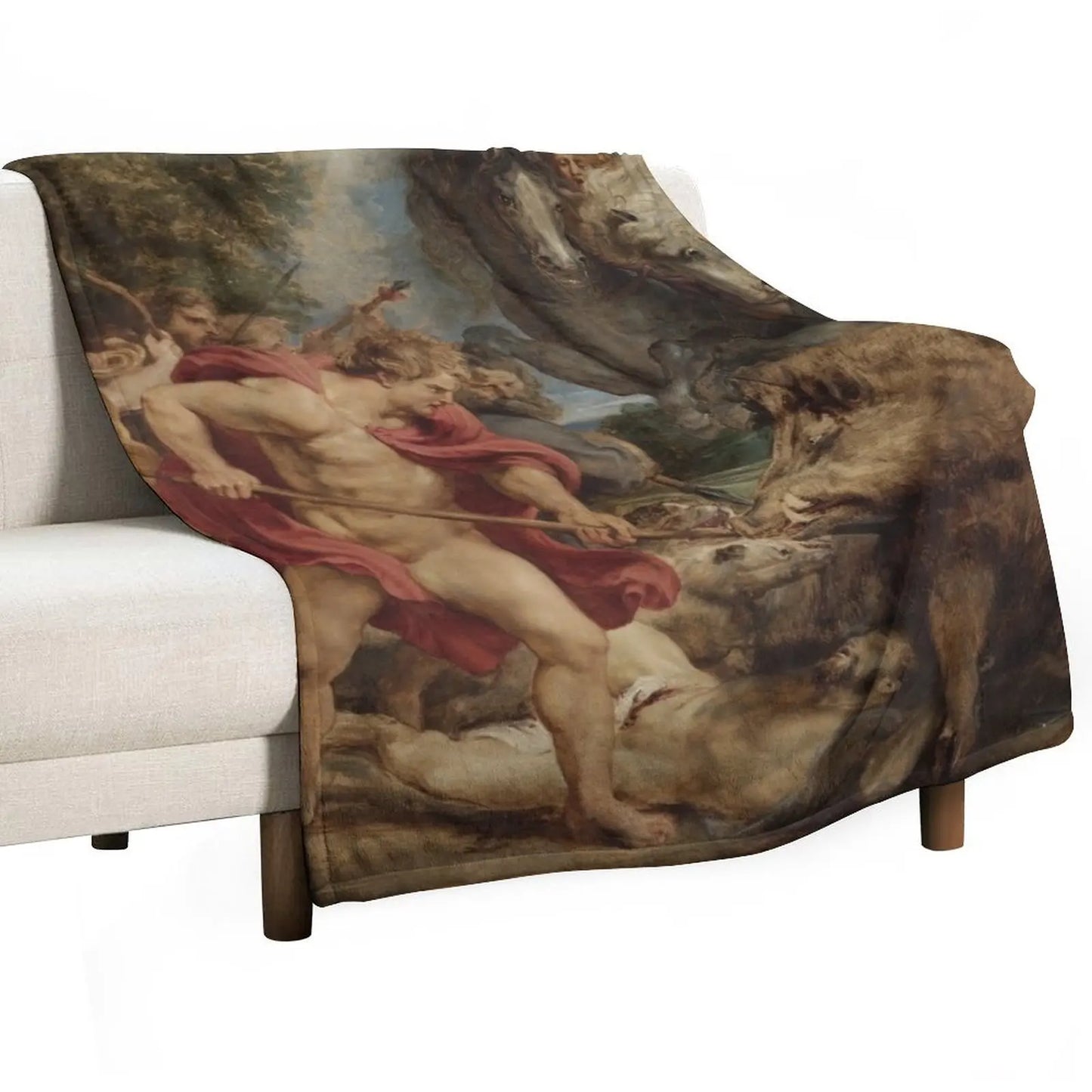 Famous Art Throw Blanket