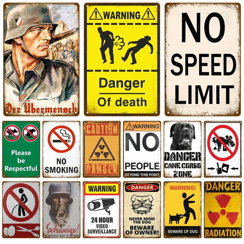 Metal Warning/Caution Signs