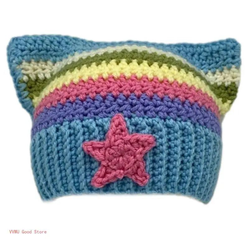 Awesome Knit Hat with Dangles