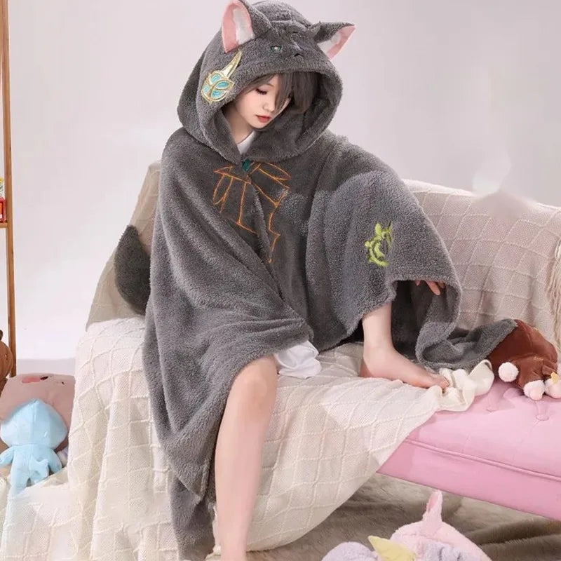 Genshin impact Blanket Hoodie
