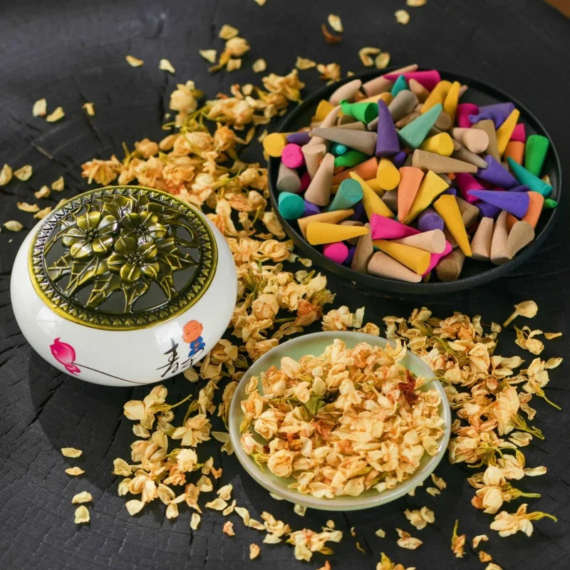 60pcs Mixed Incense Cones