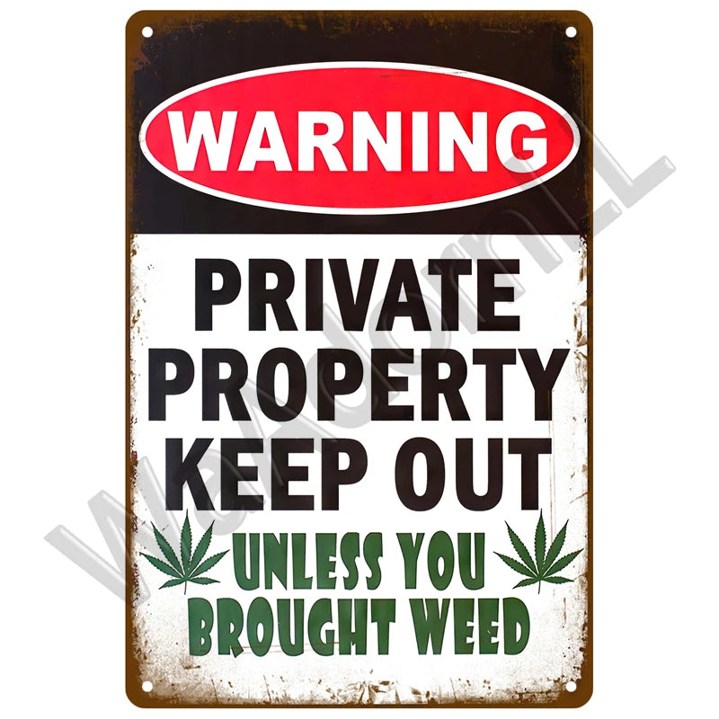 Metal Warning/Caution Signs