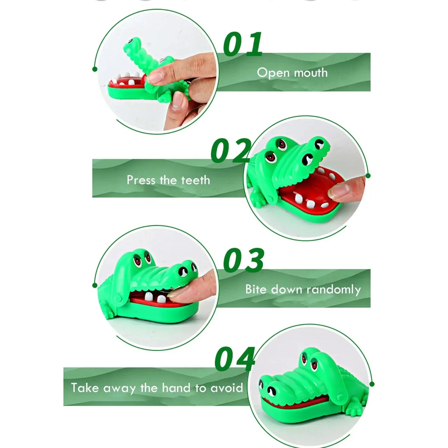 Crocodile Teeth Keychain