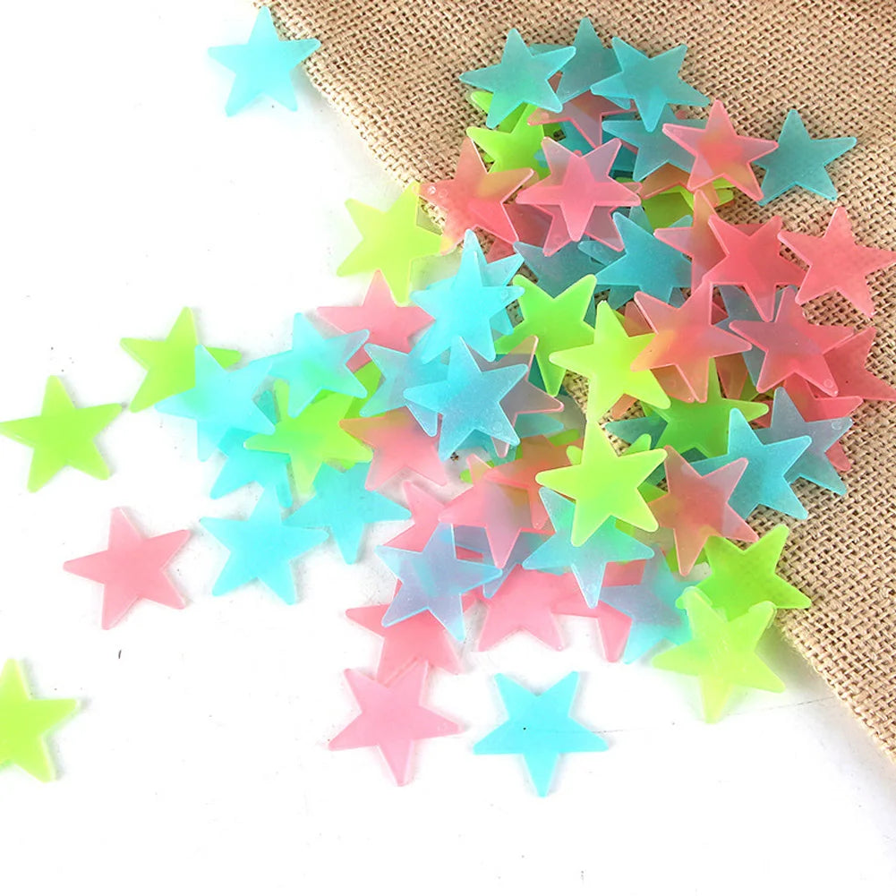 100Pcs/Set Glow in the Dark Stars