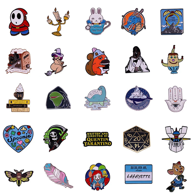 Random Enamel Pins