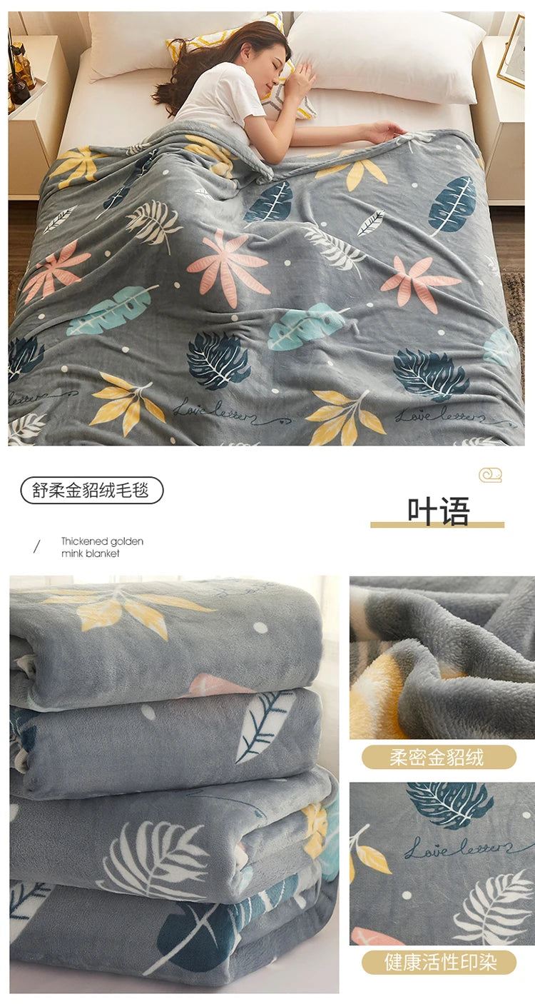 Soft Flower Blanket