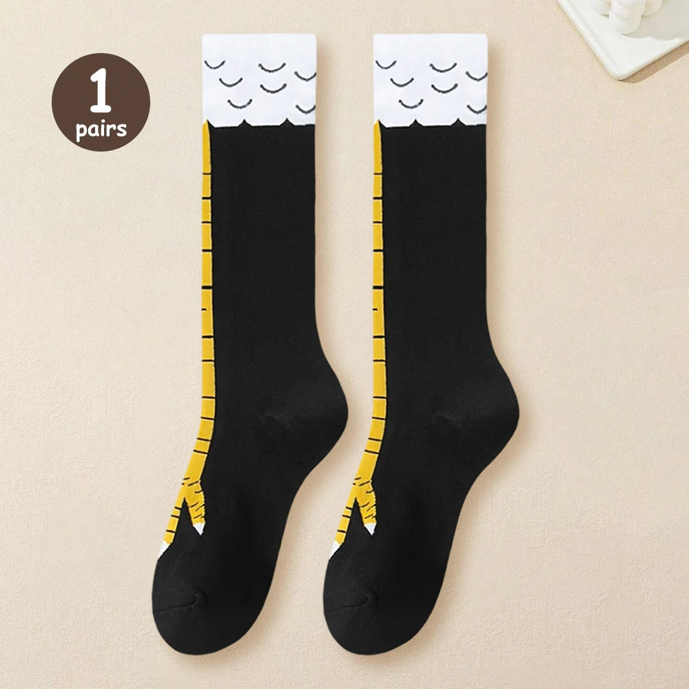 Chicken Leg Thigh High Socks