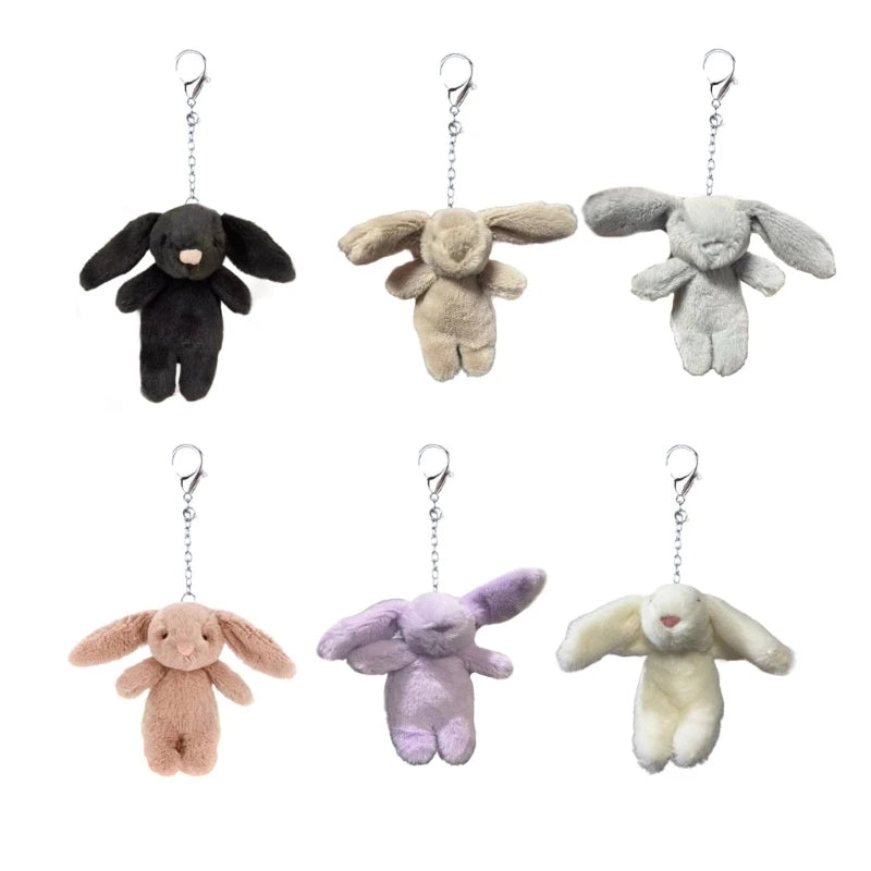 Soft Plushie Rabbit Keychain