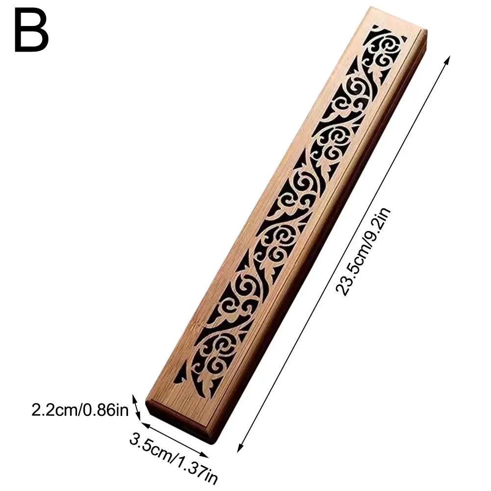 Natural Bamboo Board Incense Holder