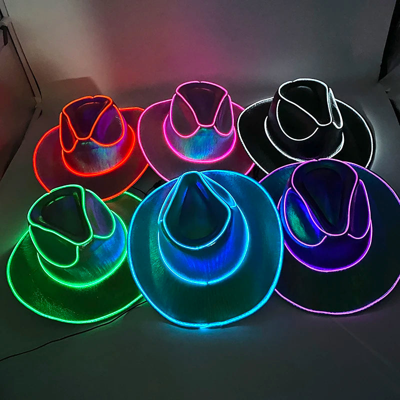 LED Cowboy Hats