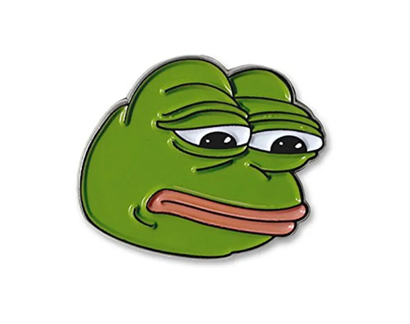 Funny Frog Pin/Keychain